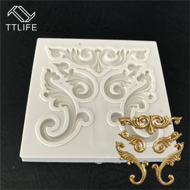 Силиконовая форма SEAAN Boder 3D для помадки инструменты украшения тортов шоколадной