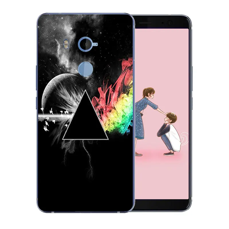 Чехол для телефона HTC U11 Plus Capa Новый Идеальный дизайн с рисунком тигра задняя