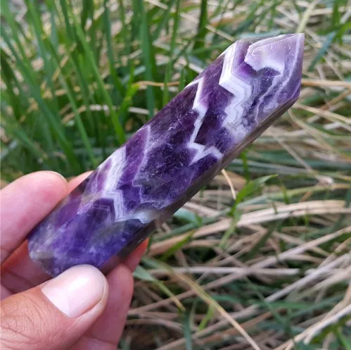 97 г Аметист мечты кварцевый кристалл палочка исцеляющий камень для продажи | Дом