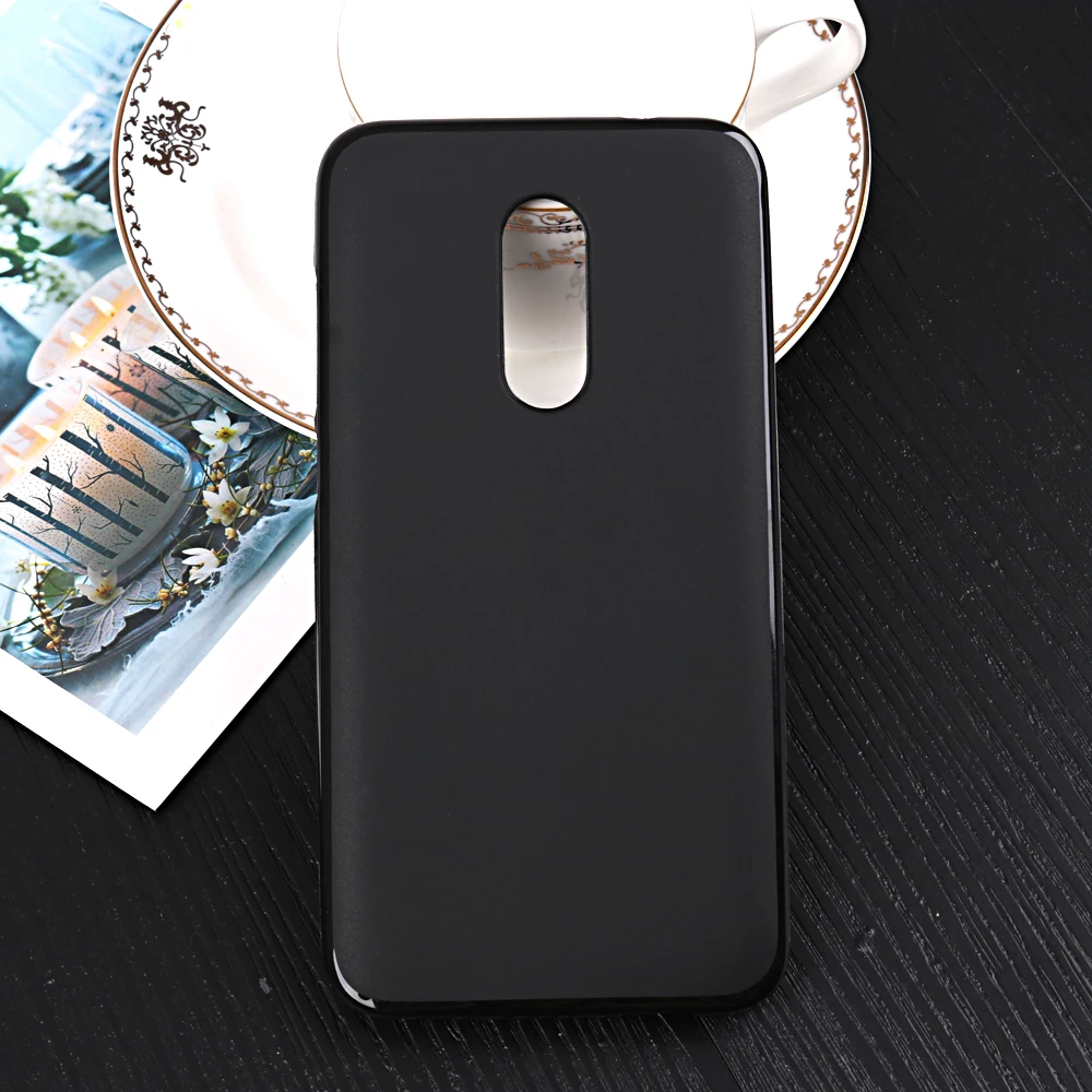 Luxury Case For Alcatel A7 5.5 Inch Silicon Soft Gel TPU Matte Black Cover Phone Shell |