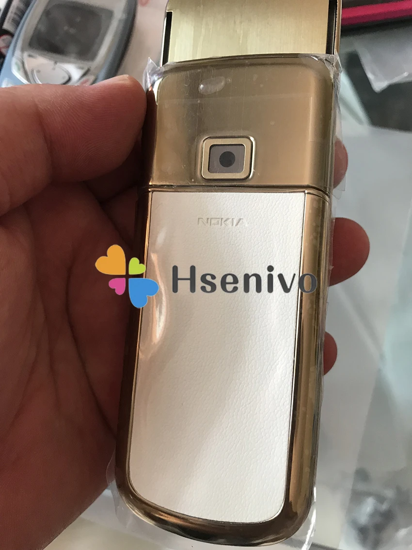 DHL отремонтированный разблокированный Nokia 8800 Arte Gold 4G Внутренняя память телефон камера 3.15MP