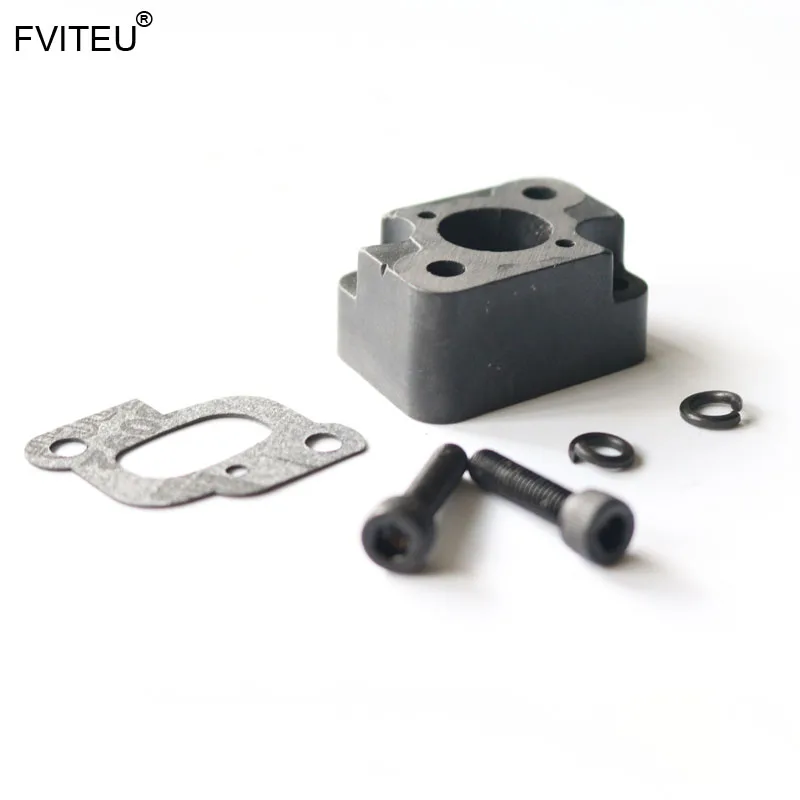 Fvieu пластиковый впускной коллектор для двигателя 23cc -30.5cc 1/5 HPI KM ROVAN baja 5b ss 5t |