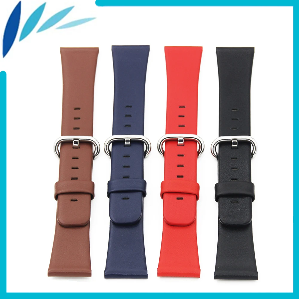 

Genuine Leather Watch Band 22mm 24mm for Epos Stainless Steel Pin Clasp Strap Wrist Loop Belt Bracelet Black Brown Blue Red