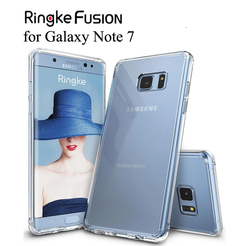Чехол Ringke Fusion для Galaxy Note 7 гибкий чехол из ТПУ и Прозрачная Жесткая задняя крышка