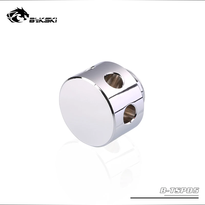 Bykski Silver Flow buffer shunt bubble eliminator water tank built-in spoilers cooling accessory pc gadget G1/4&quot B-TSPD5 | Компьютеры