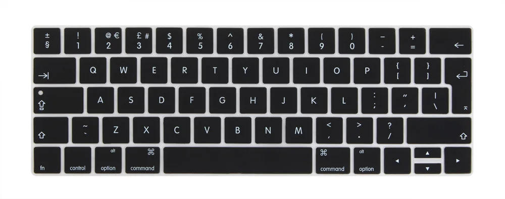 Чехол для клавиатуры 2016-2018 Macbook Pro 13 15 дюймов с сенсорной панелью новая модель A1706