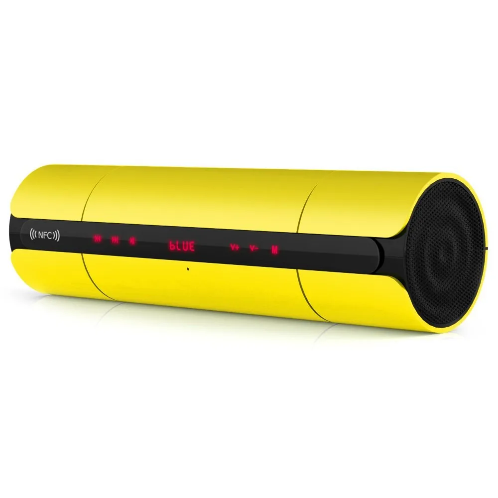 HAOBA мини светодио дный светодиодный беспроводной bluetooth-динамик для телефона FM