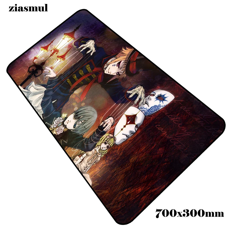 Size 700x300x2mm Черный Дворецкий padmouse 700x300x2 мм игровой коврик для мыши силиконовый геймер компьютерный стол индивидуальный коврик notbook mousemate pc - Цвет: Size 700x300x2mm