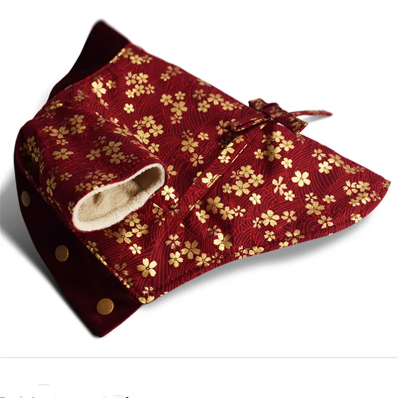 Зимняя одежда для домашних животных куртка собак теплая Пудель бишон фризе Мопс