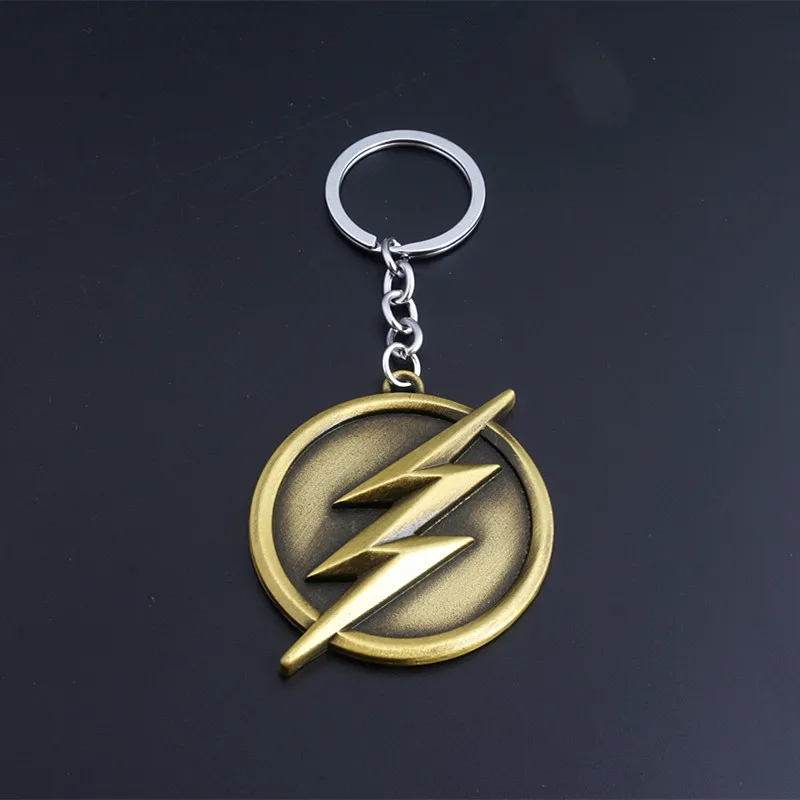DC Comics флэш-металлические брелки высокого качества супергерой Shazam брелок для ключей для мужчин автомобиля женские сумки аксессуары