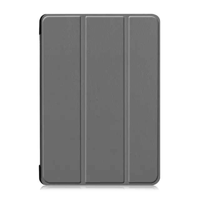 Магнитный чехол из искусственной кожи для lenovo Tab M10 TB-X605F TB-X605L 10,", чехол для планшета с бесплатной защитой экрана+ стилус - Цвет: gray