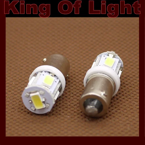 100 шт./лот G14 H6W Ba9s 5 СВЕТОДИОДНАЯ лента smd 5630 5730 Клин 5SMD Автомобильные светодиодные
