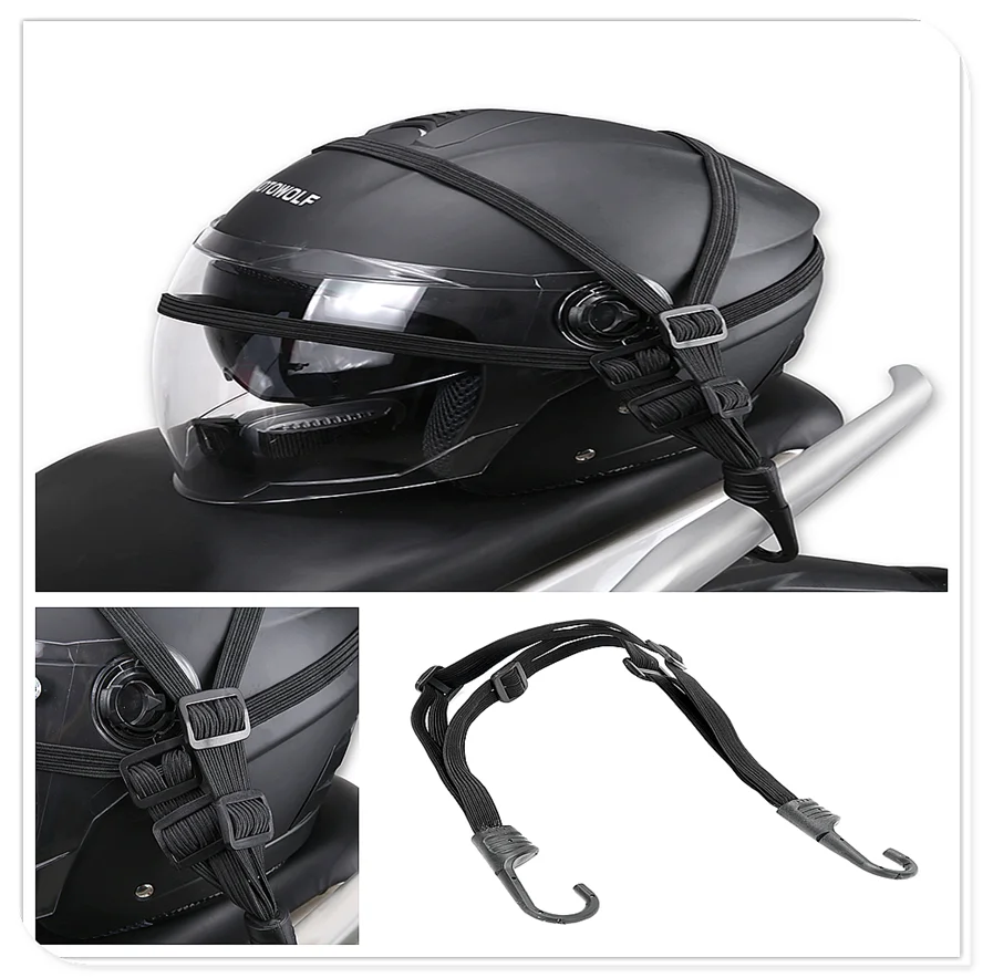

Motorcycle Hooks Mesh Organizer cargo Luggage Helmet Net for YAMAHA XP500 XP530 FZ600 SRX600 XJ600 FZ400 R FZX700 FAZER