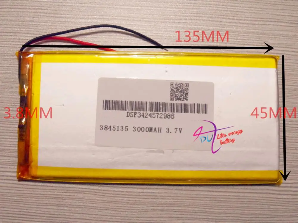 Лучший бренд батареи 1 ШТ. бесплатная доставка Tablet PC батарея большой емкость