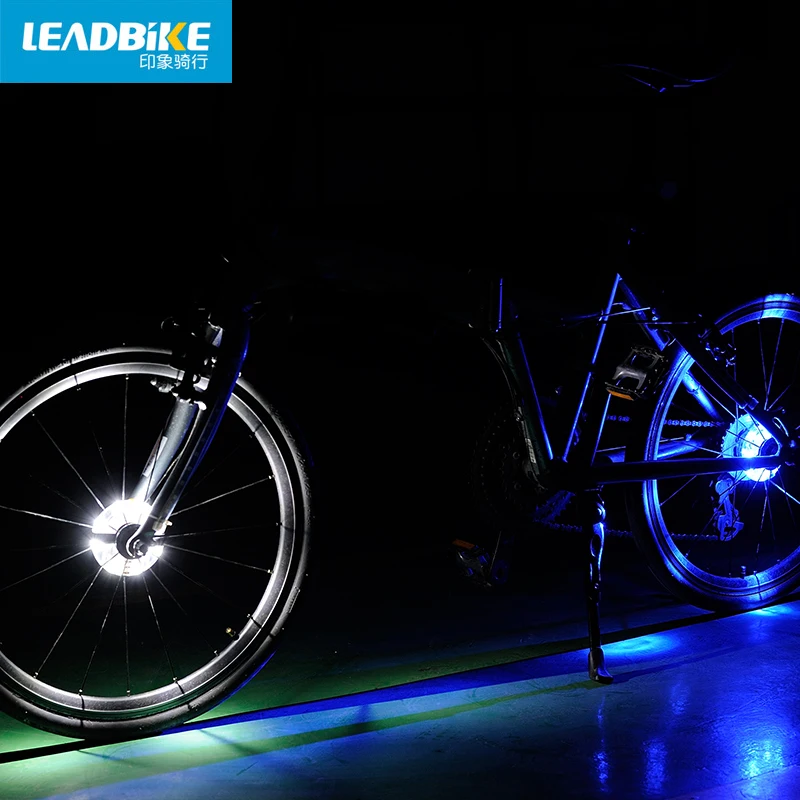 Leadbike водонепроницаемые велосипедные ступицы свет велосипед передний/задний Led