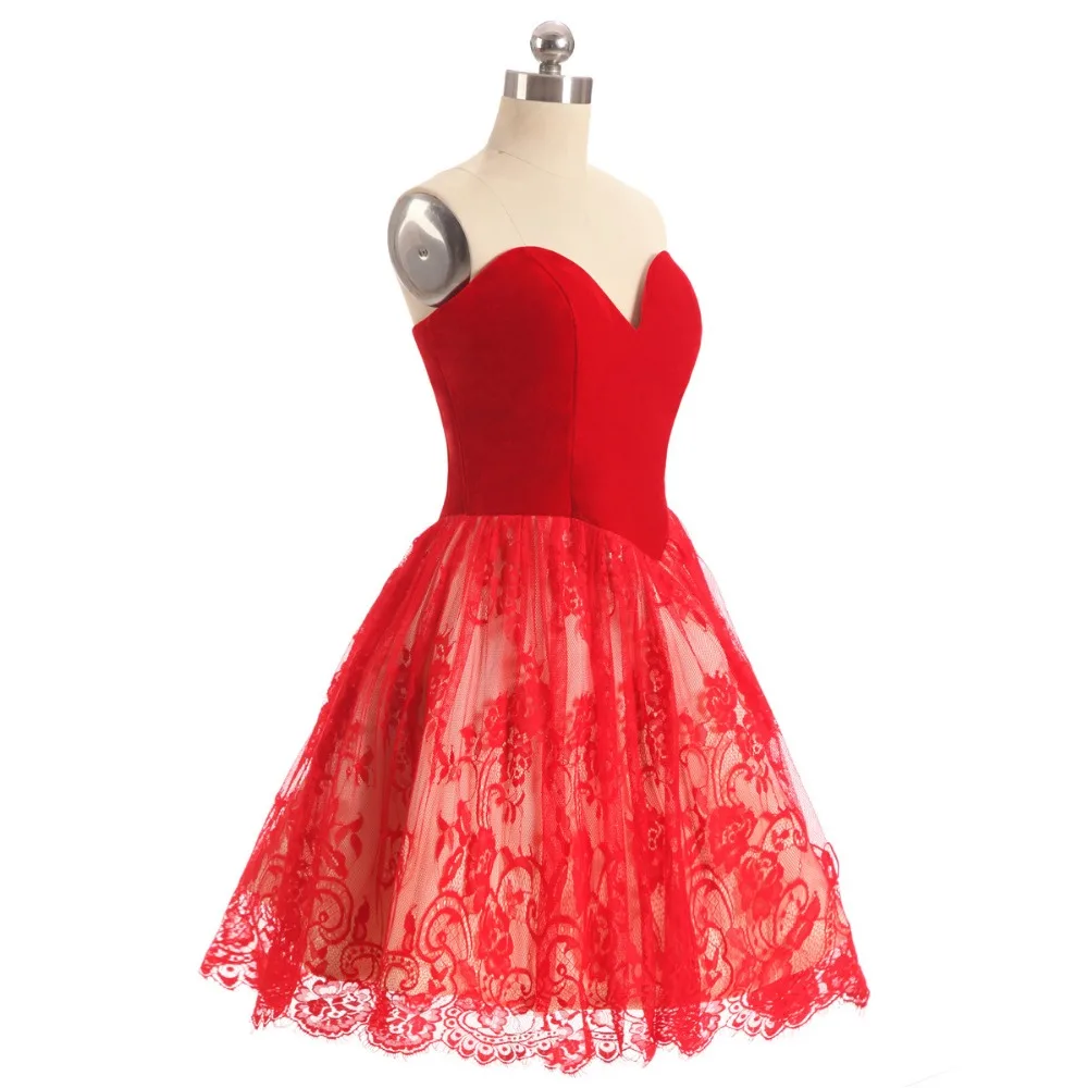 Реальные фотографии 2017 черные красные бархатные сексуальные короткие платья для