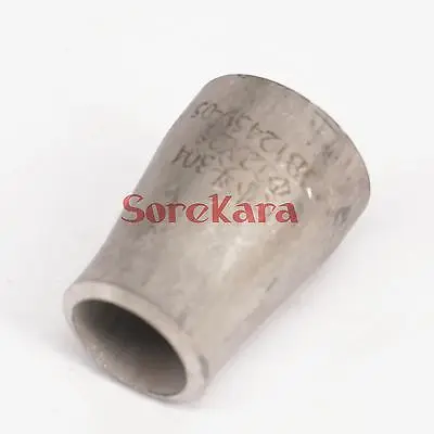34x27mm 304 Stainless Steel Concentric Reducing Butt Welded Pipe Fitting Water gas Oil | Обустройство дома