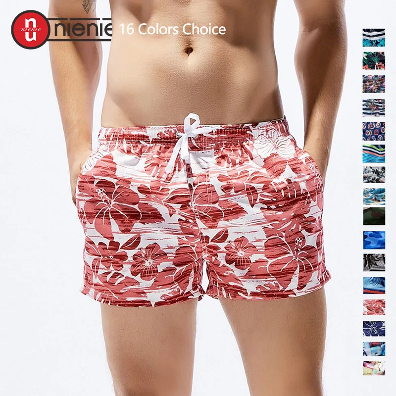 

New Men's Board Shorts Swimwear Quick Drying Beach Short Casual Pants Fashion - Printed Color Choice