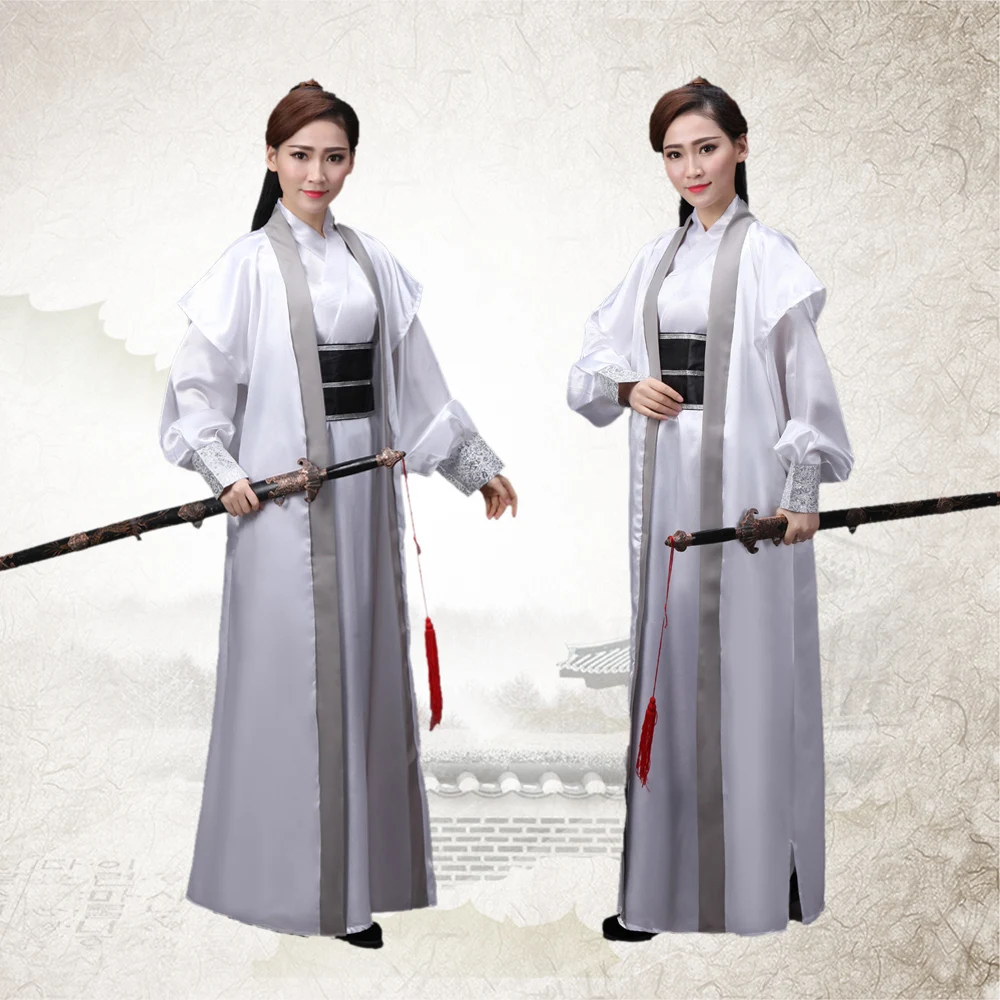 

Мужской винтажный костюм Hanfu, китайский народный костюм для женщин 18