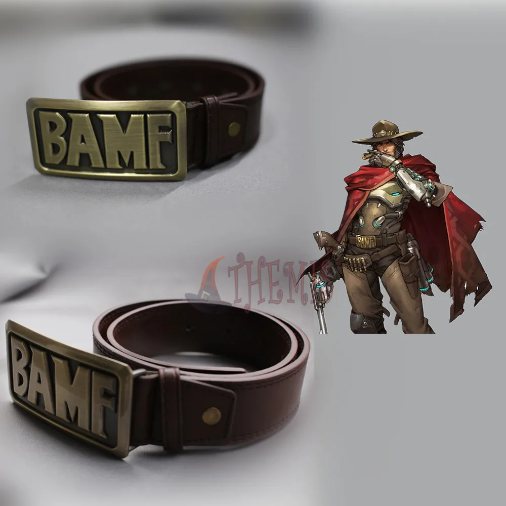 Athemis Soldier 76 костюм для косплея Jesse Mccree пояс высокого качества и такой же как