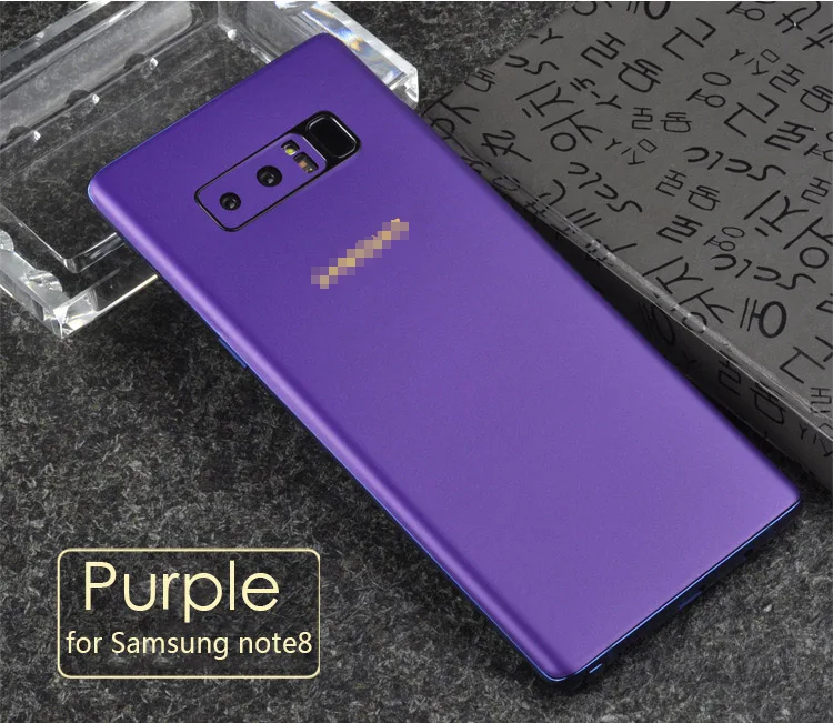 Новая кожа Наклейка для samsung Note8 9 полное тело цветной Стикер Обертывание кожи чехол для samsung S10 S8 S9 Plus ледяная Пленка чехол