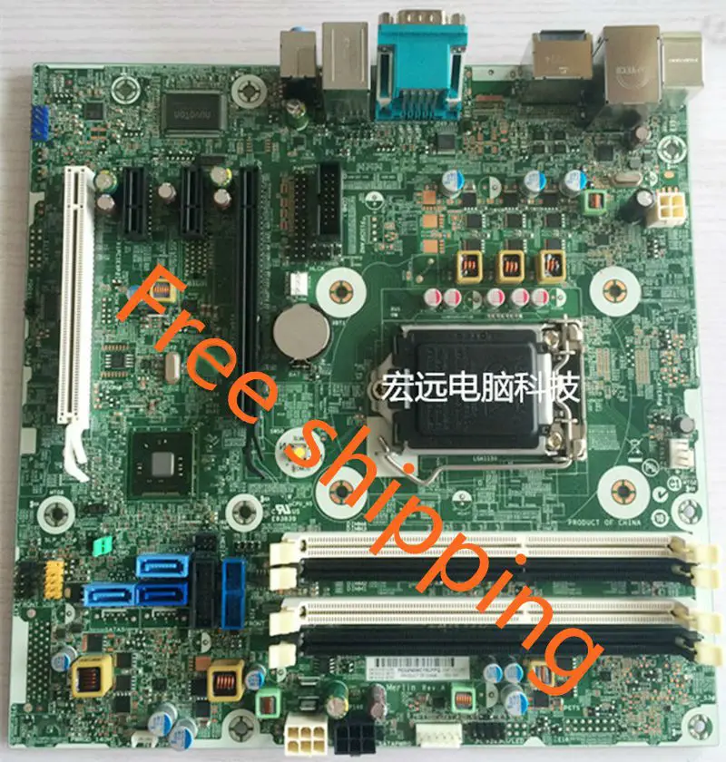 796108-001 для HP EliteDesk 800 G1 материнская плата формата SFF 717372-003 LG1150 100% протестирована на