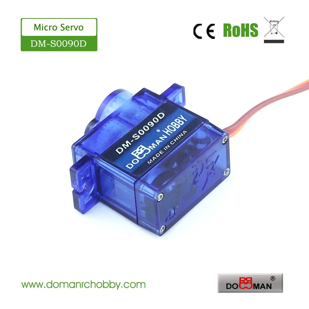 20 шт./лот ДОМАН RC dm-s0090d 360 градусов непрерывного вращения робот 9 г серводвигатель |