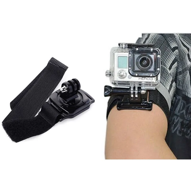 Спортивный ремешок для камеры с винтовым креплением + держатель штатива Gopro Hero 4