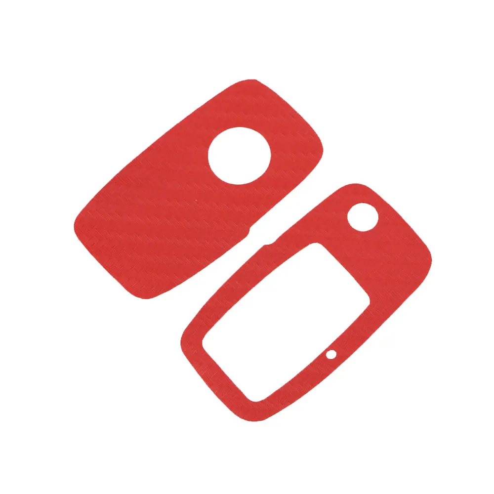 Защитный чехол для автомобильного ключа из углеродного волокна Color My Life наклейка