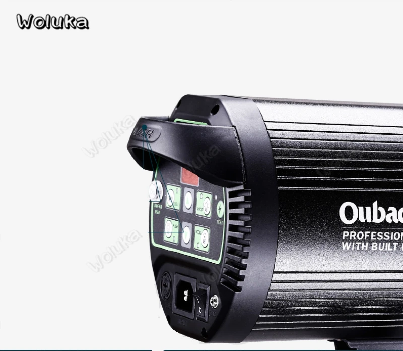 Flashlight built in trigger Studio Flash Photographic Lamp 400W Oubao Light LED screen metal advertising shooting CD50 T10 | Электроника