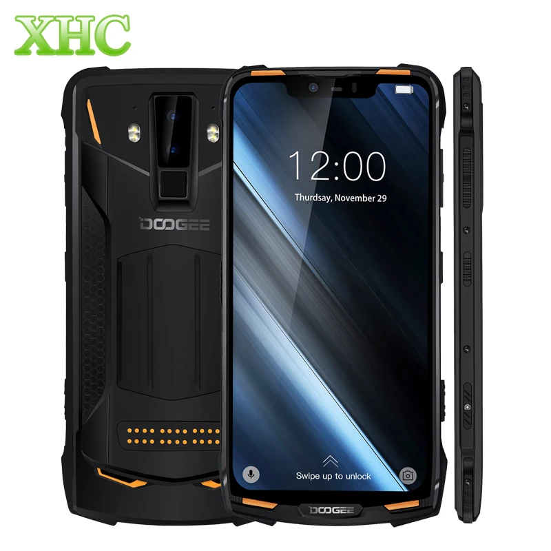 DOOGEE S90 мобильный телефон 6 18 ''Helio P60 восьмиядерный смартфон ГБ 128 Android 8 1 16MP 8MP
