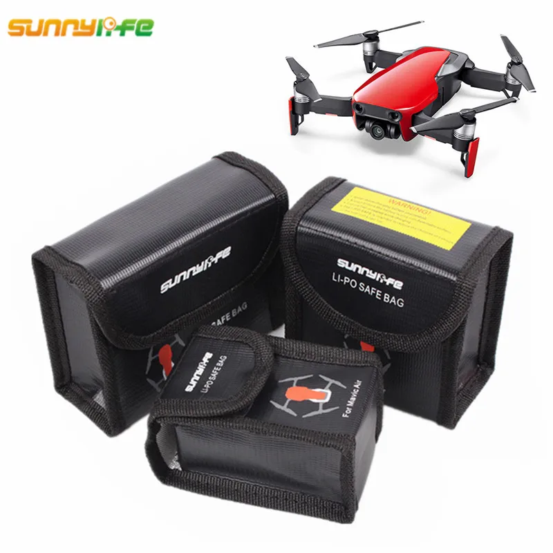 Sunnylife для DJI Mavic Air Accessories LiPo Battery Взрывозащищенная сумка противопожарная защитная