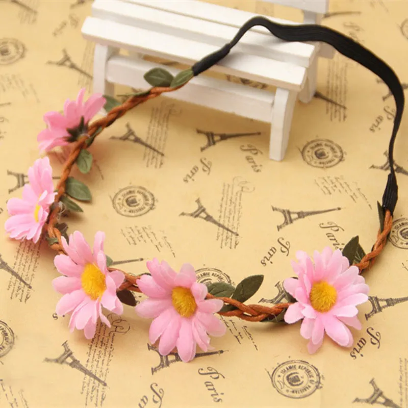 Плетеный венок из ротанга плетеная повязка на голову аксессуары сделай сам|accessory