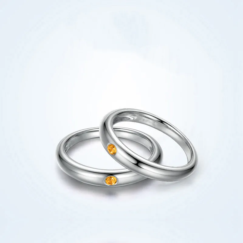 AINUOSHI, классическое кольцо с натуральным цитрином, 0.2ct, овальной огранки, драгоценные камни для помолвки, вечерние ювелирные изделия для женщин, кольцо из чистого 925 пробы серебра
