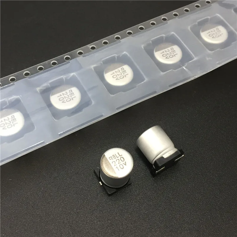 20 шт. 220 мкФ 10 в NIPPON NCC MVL Series 8x10 мм долгий срок службы 10V220uF SMD материнская плата