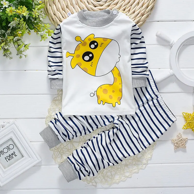 0-24M newborn baby boys clothes outfit sports suit for spring infant clothing wear brand long-sleeved 2pcs sets |