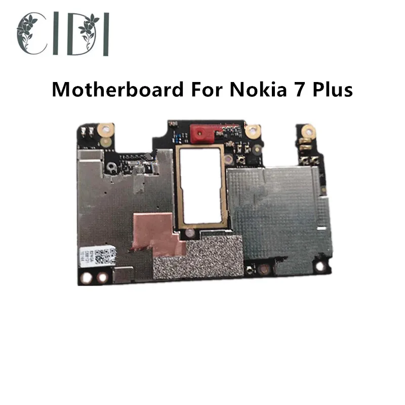 Оригинальная разблокированная материнская плата CIDI для Nokia 7 Plus P Ram 4 Гб + Rom 64