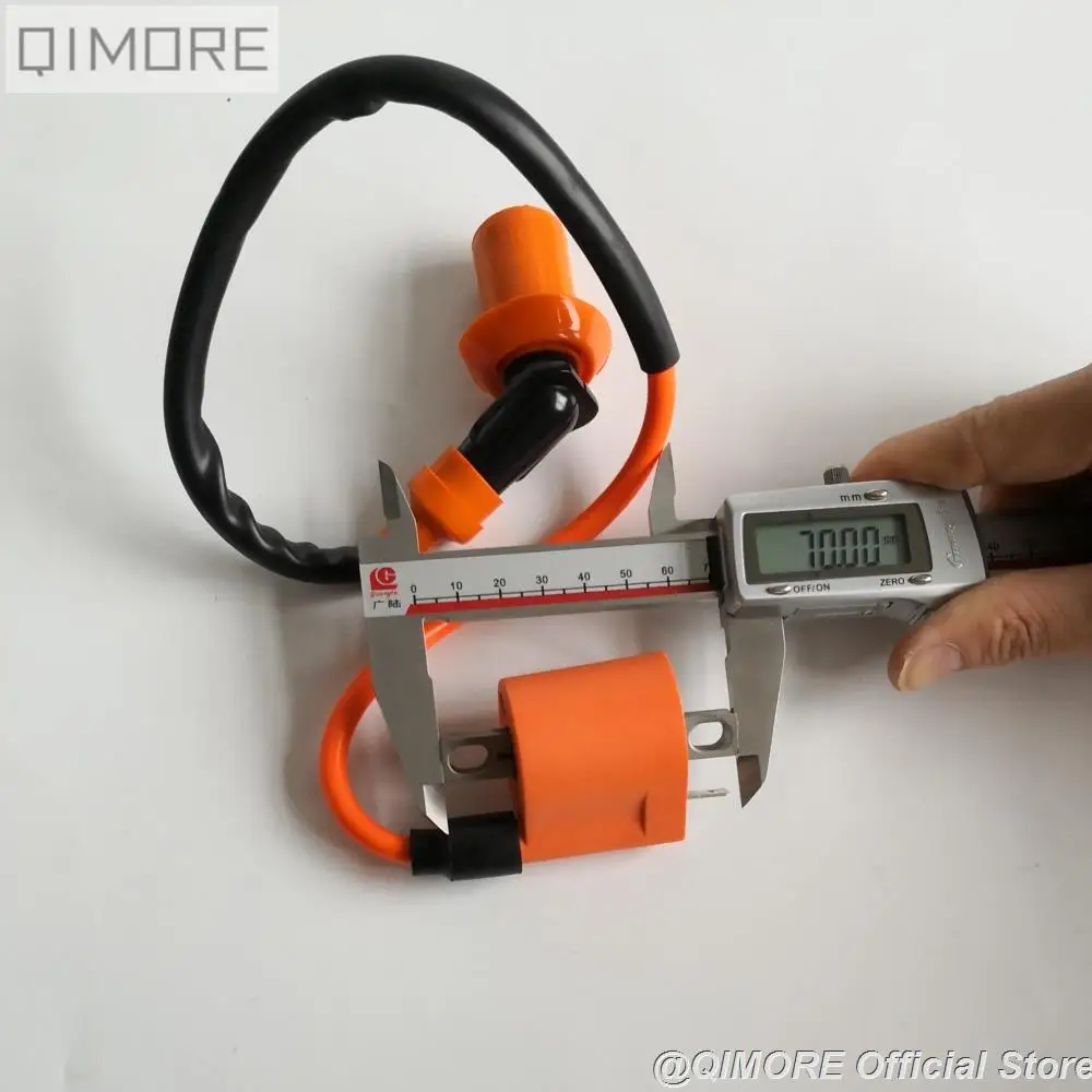 Производительность гоночная Катушка зажигания для скутера JOG50 JOG90 JOG100 RS100 VENTO ZIP LS49 KEEWAY Hurricane 50 1E40QMB Minarelli 50cc