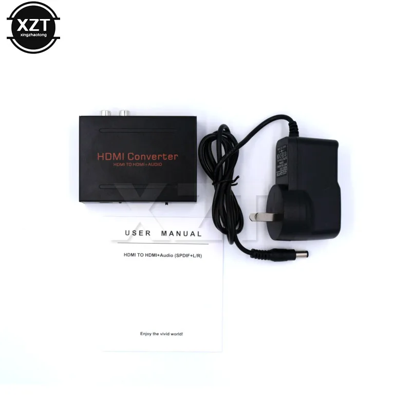 1 шт. L/R экстрактор конвертер HD 1080P HDMI в HDMI Оптический SPDIF RCA L/R аудио сплиттер цифровой