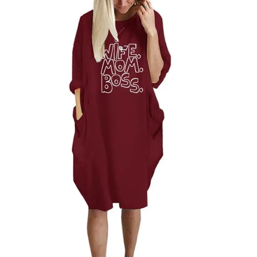 Женская футболка с принтом в виде букв карманами Корейском стиле большие