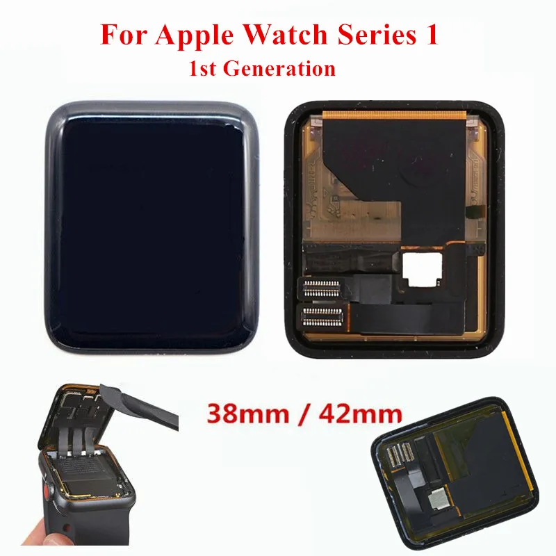 ЖК экран в сборе 38 мм сменный комплект для ремонта экрана Apple Watch 1 го поколения