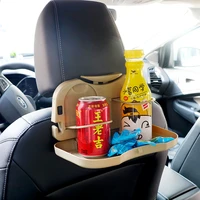 auto seat drink food cup tray car back seat table selling car accessories car folding table holder stand desk car cup holder