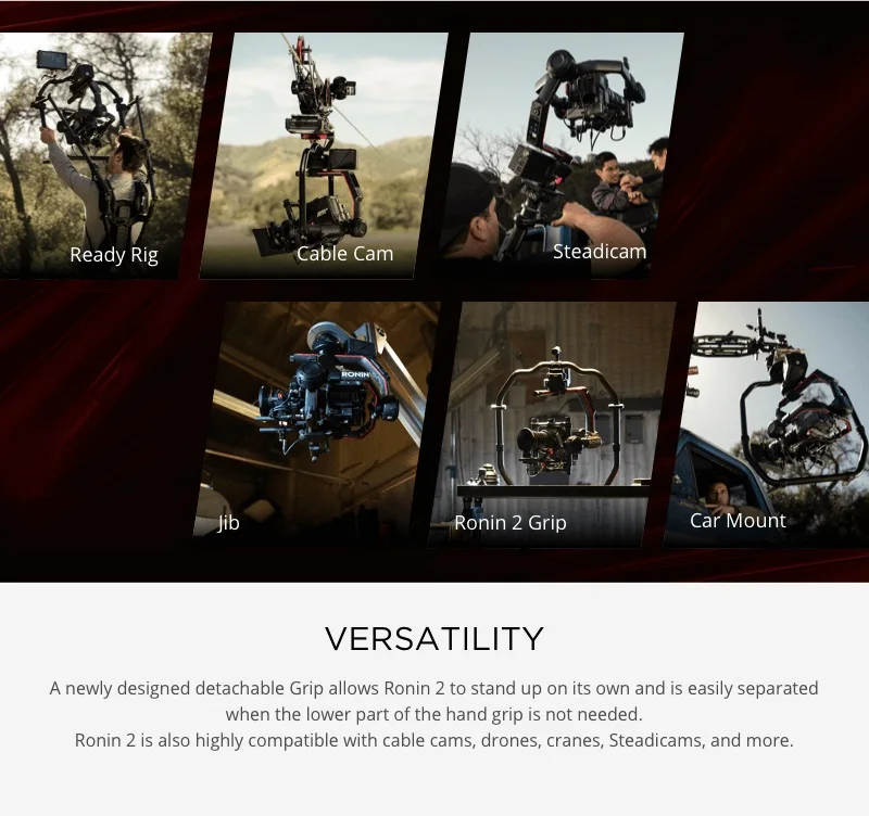 DJI Ronin 2 самых универсальных профессиональная 3-осевая стабилизация системы