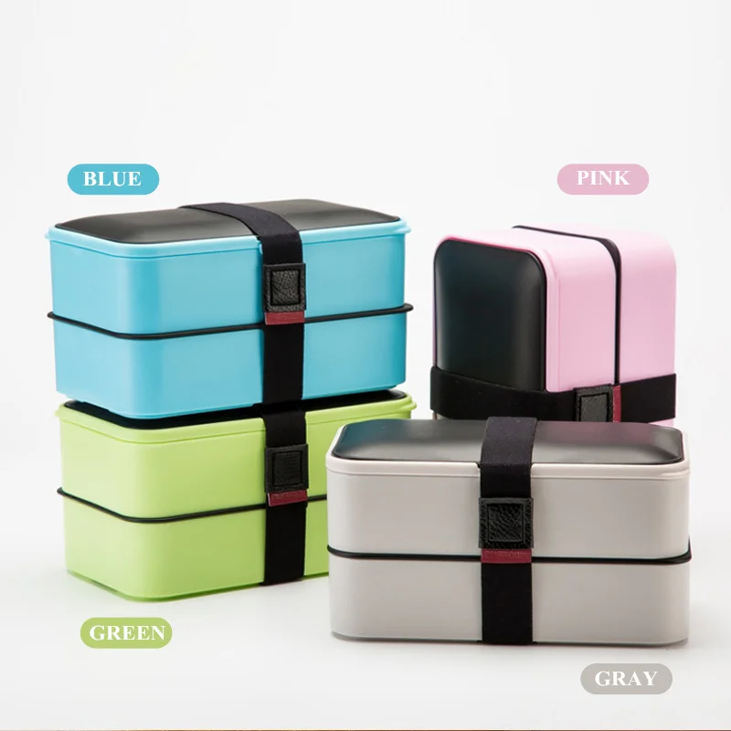 ONEUP коробка для завтрака PP/Silicone 1200 мл bento Box с столовыми приборами экологичный без