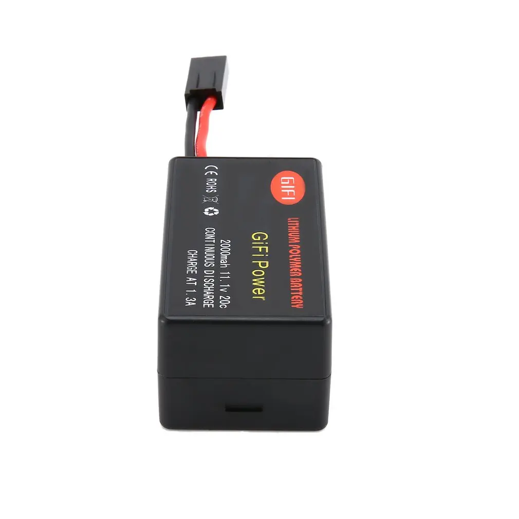 Батарея большой емкости 11,1 V 2000mAh обновленная Замена Lipo батарея легкий Дрон батарея для Parrot Ar. Drone 2,0