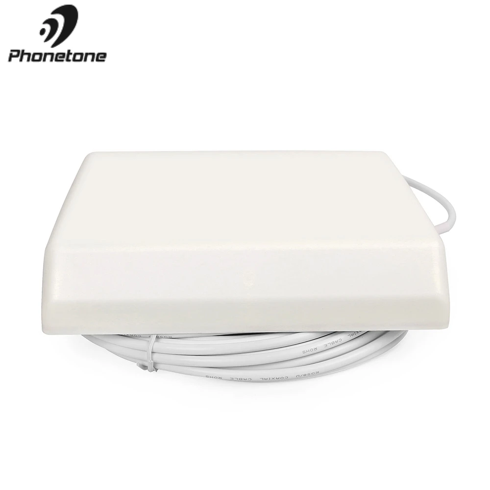 

800-2500MHz High Gain 9dBi GSM 3G Lte Indoor Directional Panel Antenna Inside Antenna With 5m Cable For Signal Booster Repeater