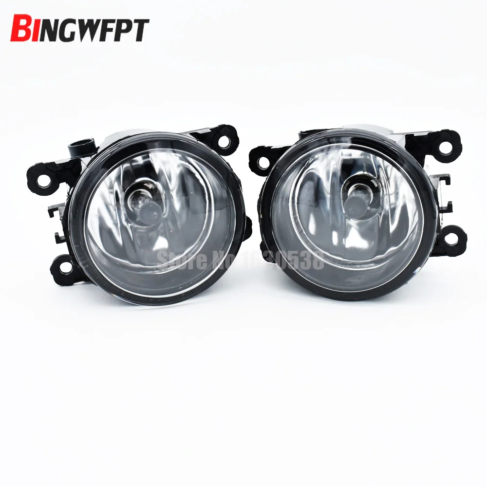 2 шт. противотуманная фара в сборе супер яркий противотуманный светодиодный светильник для Dacia Duster Sandero Logan 2004- галогенный противотуманный светильник s 55W
