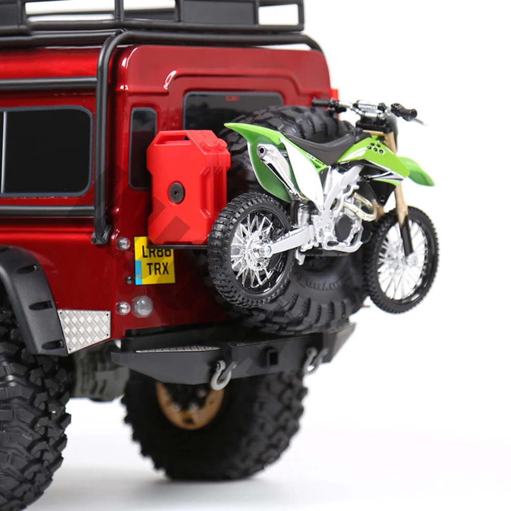 RC автомобиль мини мотоцикл украшения для 1/10 Рок Гусеничный Traxxas TRX 4 TRX4 осевой SCX10