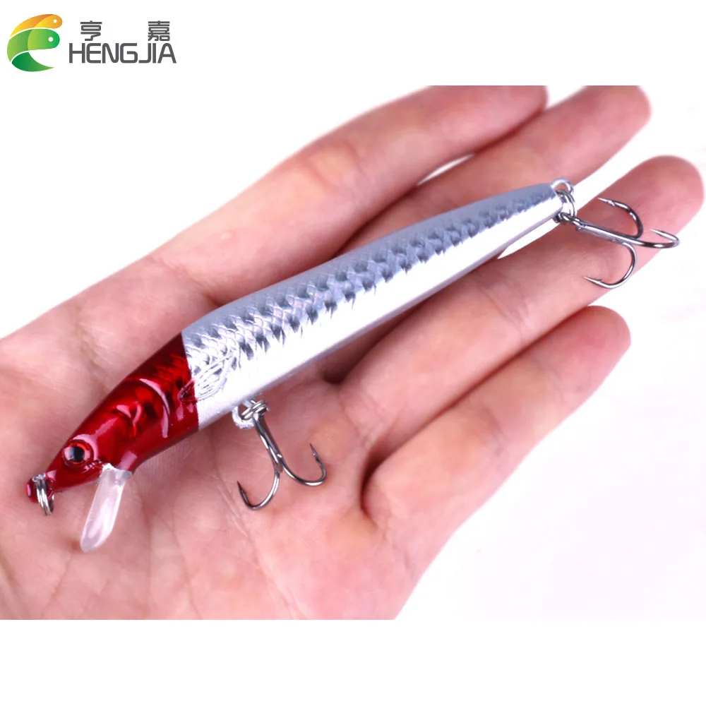 HENGJIA 10 шт. блесна рыболовная приманка 9 5 см 8 г Дайвинг 0 6 1 2 м Лидер продаж Pesca