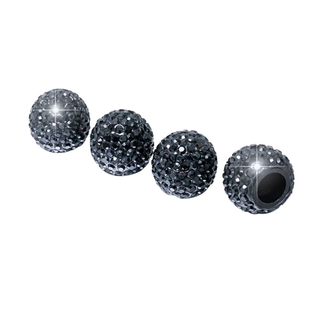 Новое Поколение 4 шт. Универсальный ювелирный Bling горный хрусталь шин клапан для колеса Крышка Автомобиля утилита автомобиль грузовик воздушный порт крышка обода шины